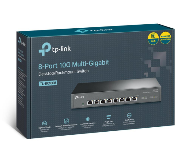 TP-Link 8p TL-SX1008 (8x10Gbit) - 1051119 - zdjęcie 5